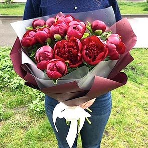 Букет пионов - Малиновое варенье