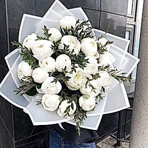 Букет пионов - Молочное чудо