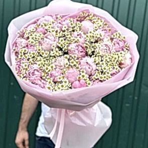 Букет - Пионовые ромашки