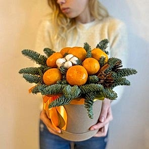 Композиция - Морозный мандарин